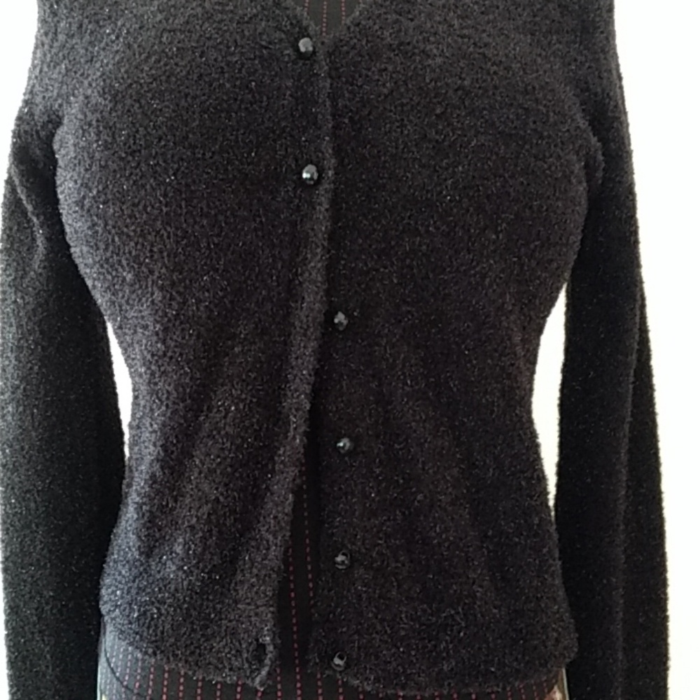 Style & Co petite black cardigan